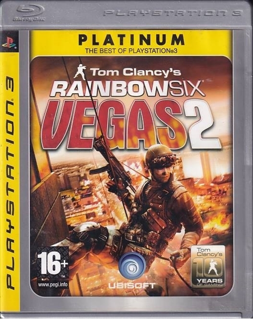 Tom Clancys Rainbow Six Vegas 2  Platinium - PS3 (B Grade) (Genbrug)